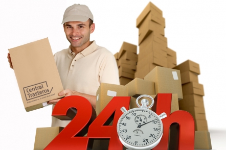 Disponibilidad las 24 horas los 365 dias del año. ¡Ven cuando quieras tu self storage!